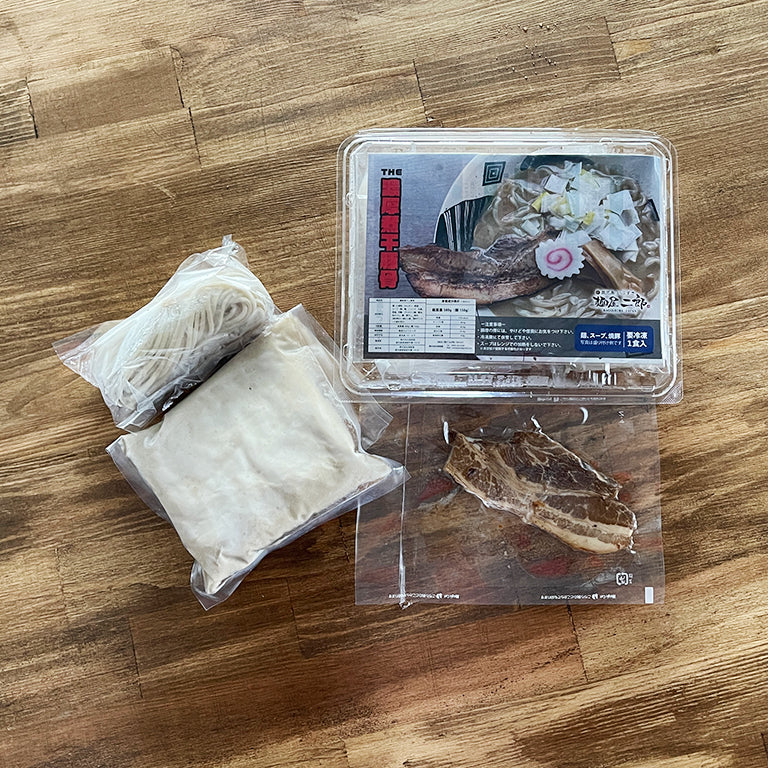 濃厚煮干し豚骨ラーメン